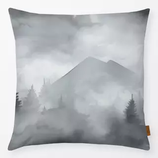 Kissen Misty Mountain Escape Grey