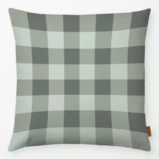 Kissen Gingham green