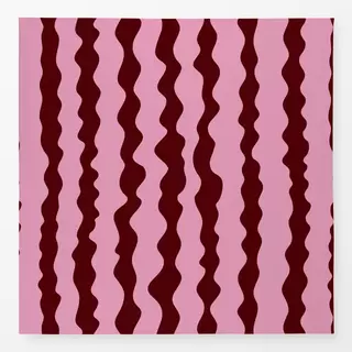 Tischdecke Happy Kids Welle Burgund