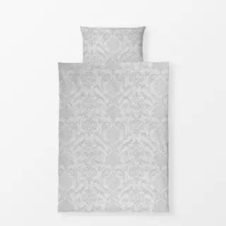 Bettwäsche Vintage Damask Grey