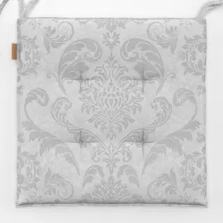 Sitzkissen Vintage Damask Grey