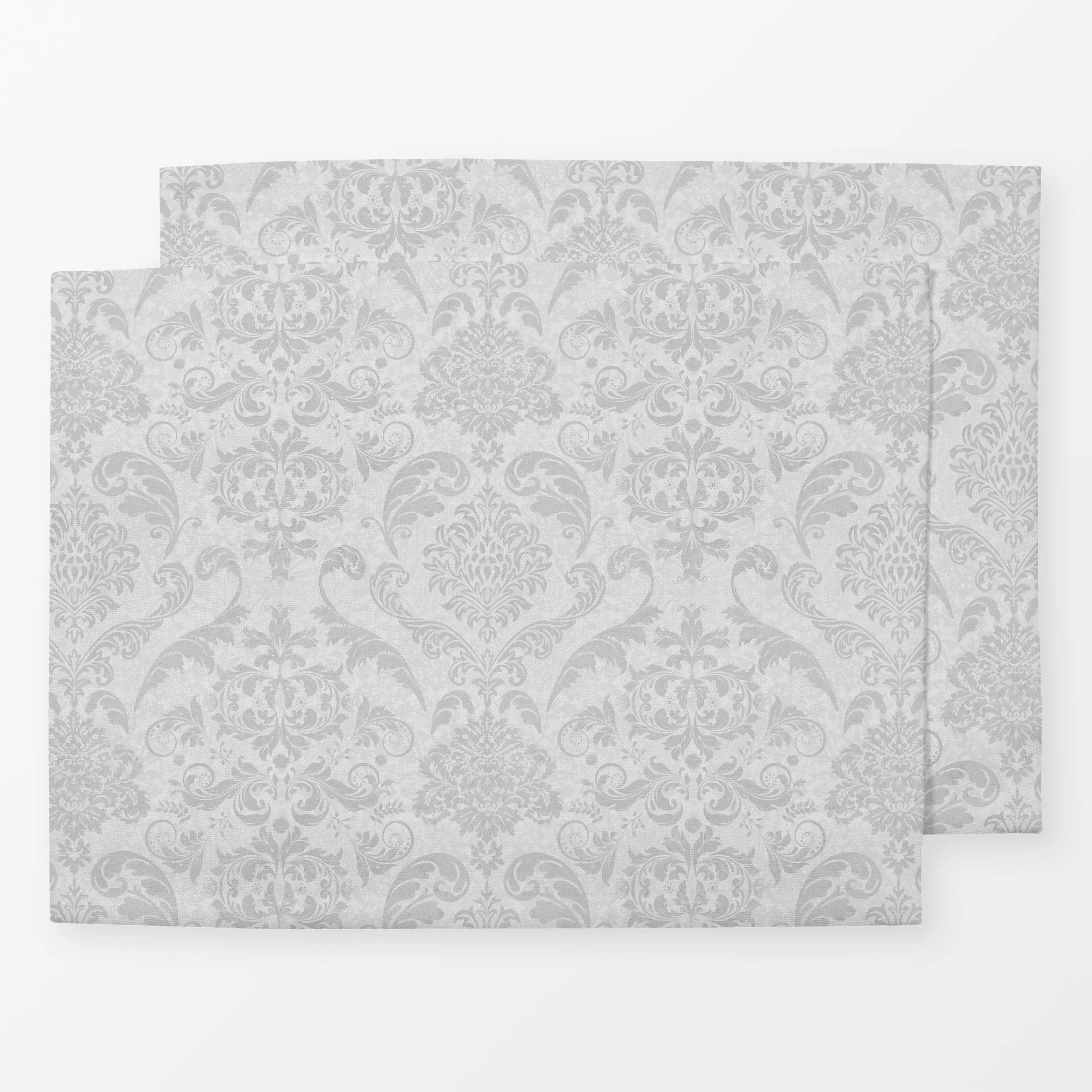 Tischset Vintage Damask Grey, gemustert, von Andrea Haase