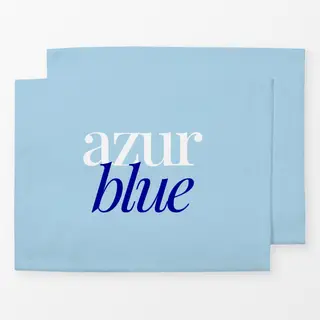 Tischset Azur Blue