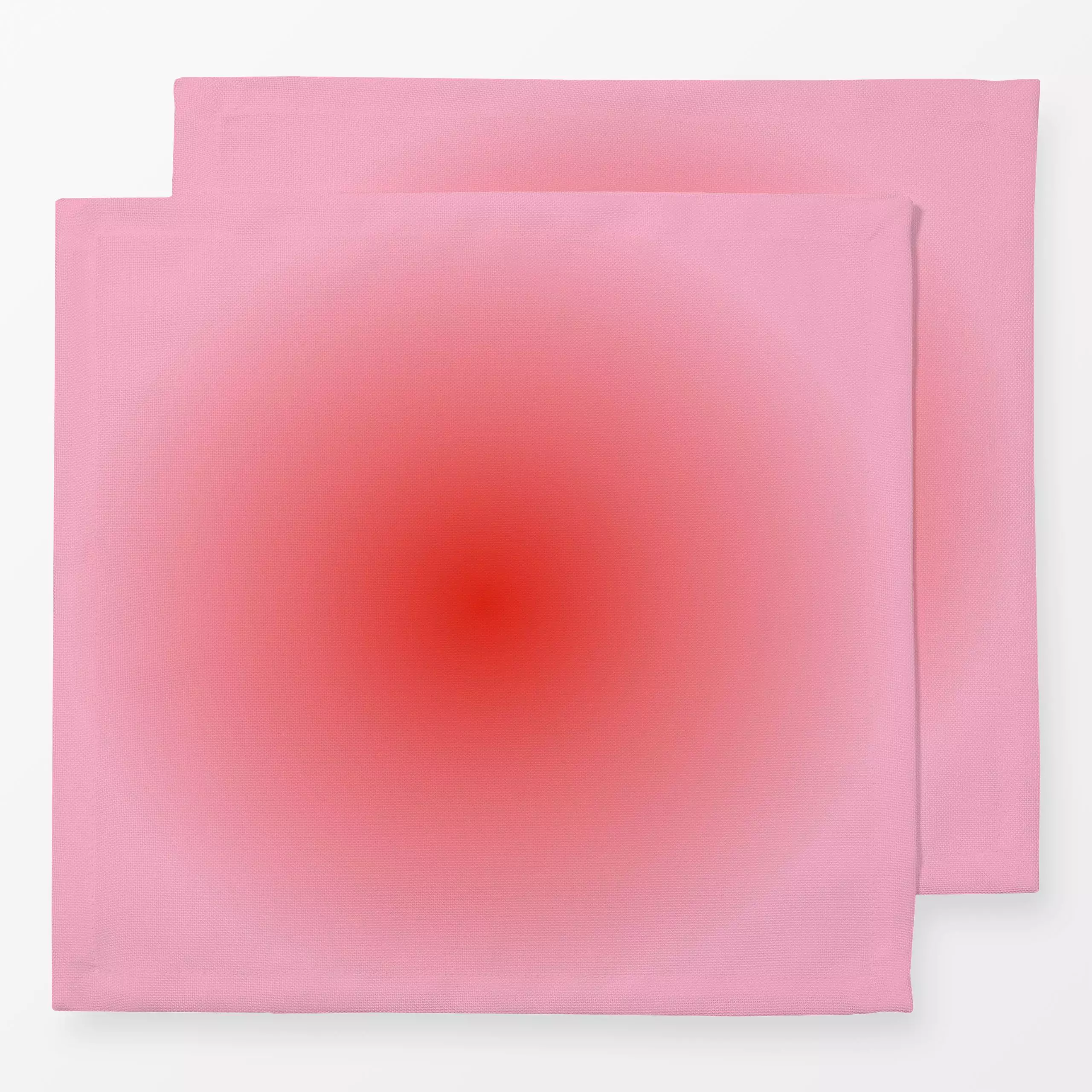 Servietten Gradient Red Pink - Sommer, Symbole & Muster, Astronomie & Weltraum - von „textilwerk"; Illustration, Sommer, tre...
