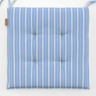 Sitzkissen Bistro Stripes double blue