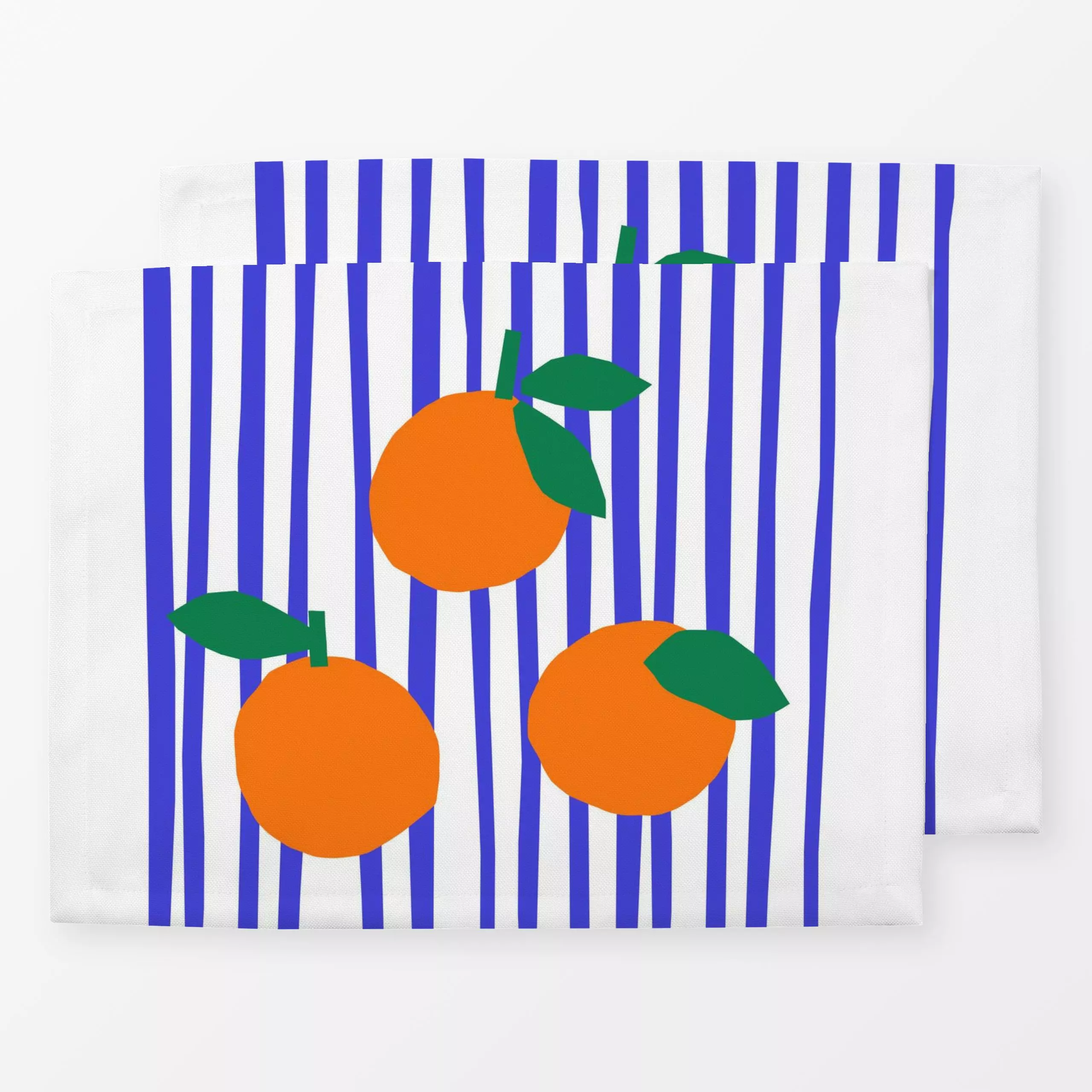 Tischset Orangen Picknick, Essen & Trinken, von Lisa Jasmin Bauer