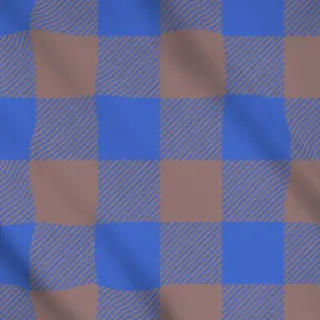 Meterware Big Modern Gingham Blue