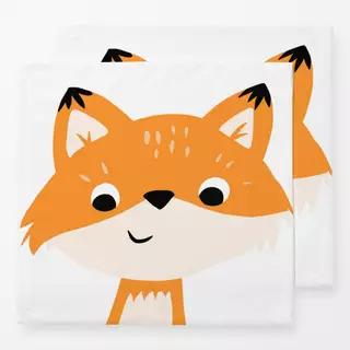 Servietten Freundlicher Fuchs