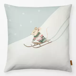 Kissen Salbei & Beige