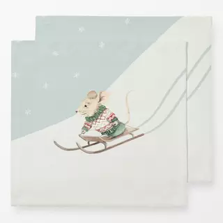 Servietten Salbei & Beige