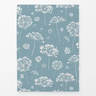 Geschirrtücher Wilde Gräser Löwenzahn Blau