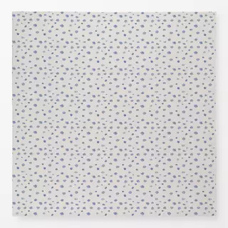 Tischdecke Muschel Spuren Blau