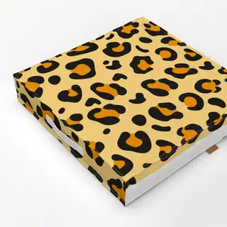 Bodenkissen Leopard Leopardenmuster Leo