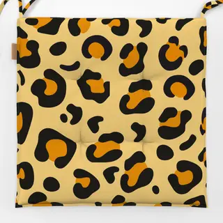 Sitzkissen Leopard Leopardenmuster Leo