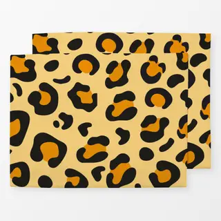 Tischset Leopard Leopardenmuster Leo