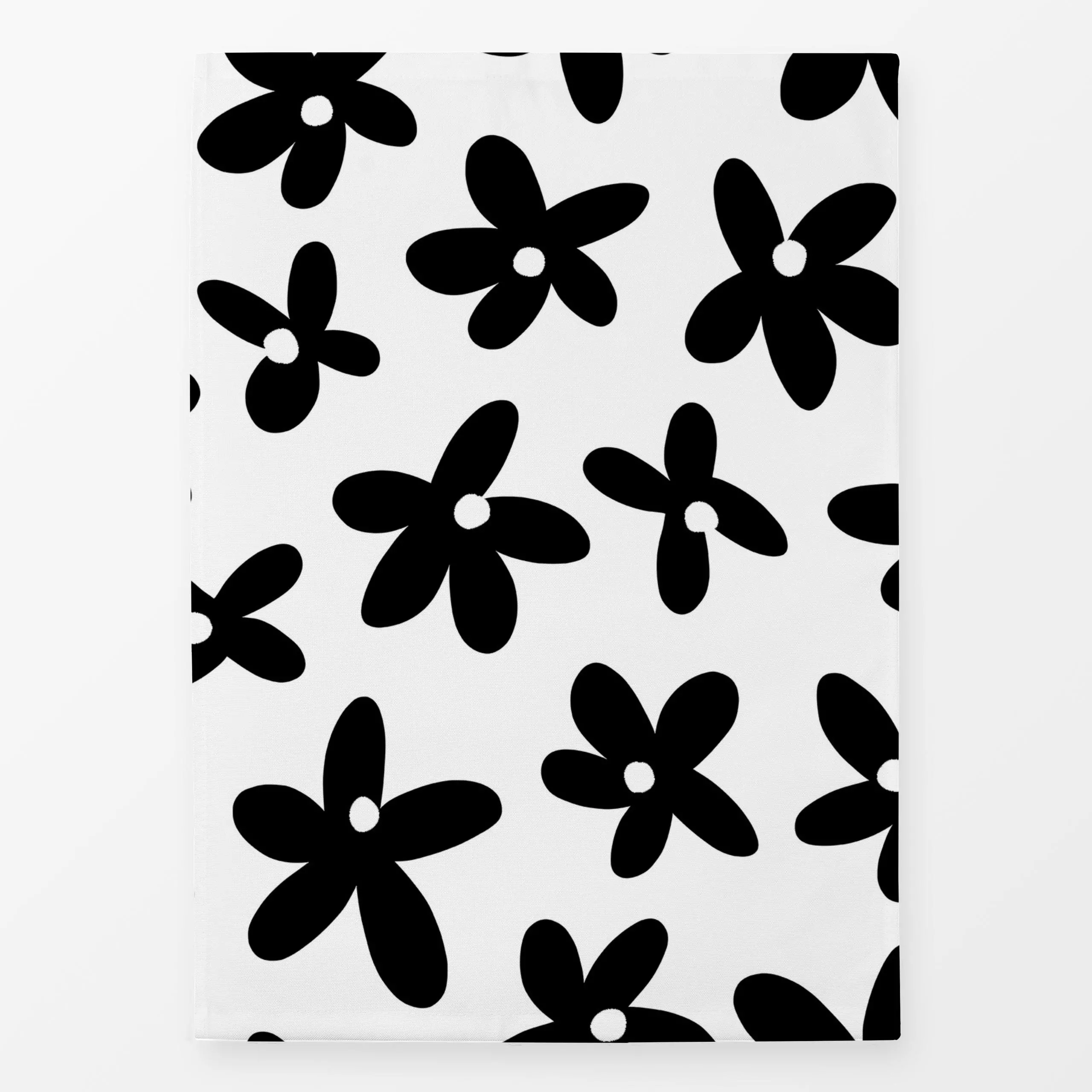 Geschirrtücher Blumenwiese im Frühling Hell - Blumen & Florales - von „Uta Naumann"; skandinavisch, Blumen, Retro, Blüten, S...