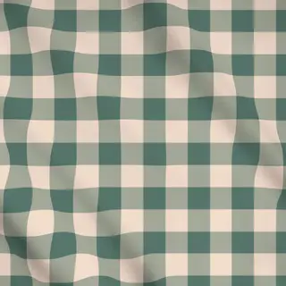 Meterware Xmas - Plaid grün