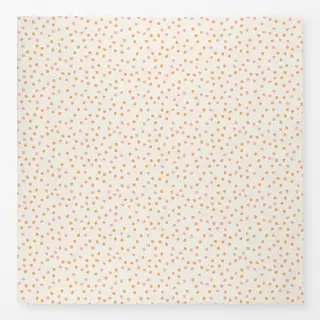 Tischdecke Punkte beige rosa gelb
