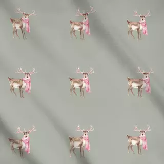 Meterware AlpenChic Hirsch mit Schal