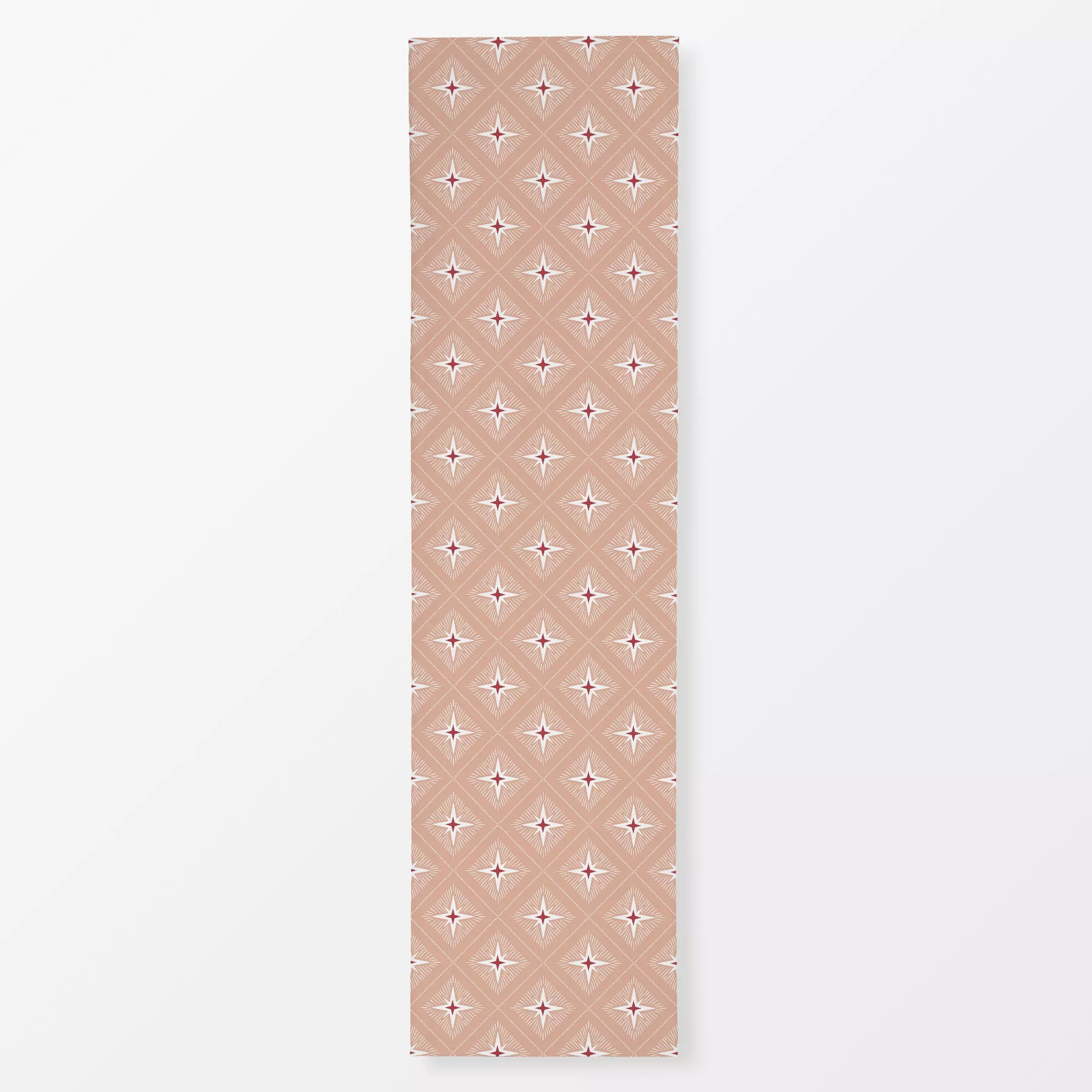 Tischläufer Stars - Weihnachten, Symbole & Muster, Anlässe - von „Barlena"; Muster, Sterne, Weihnachten, weihnachtlich, Weih...