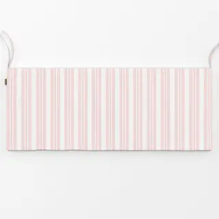 Bankauflage Vintage Rosa Streifen