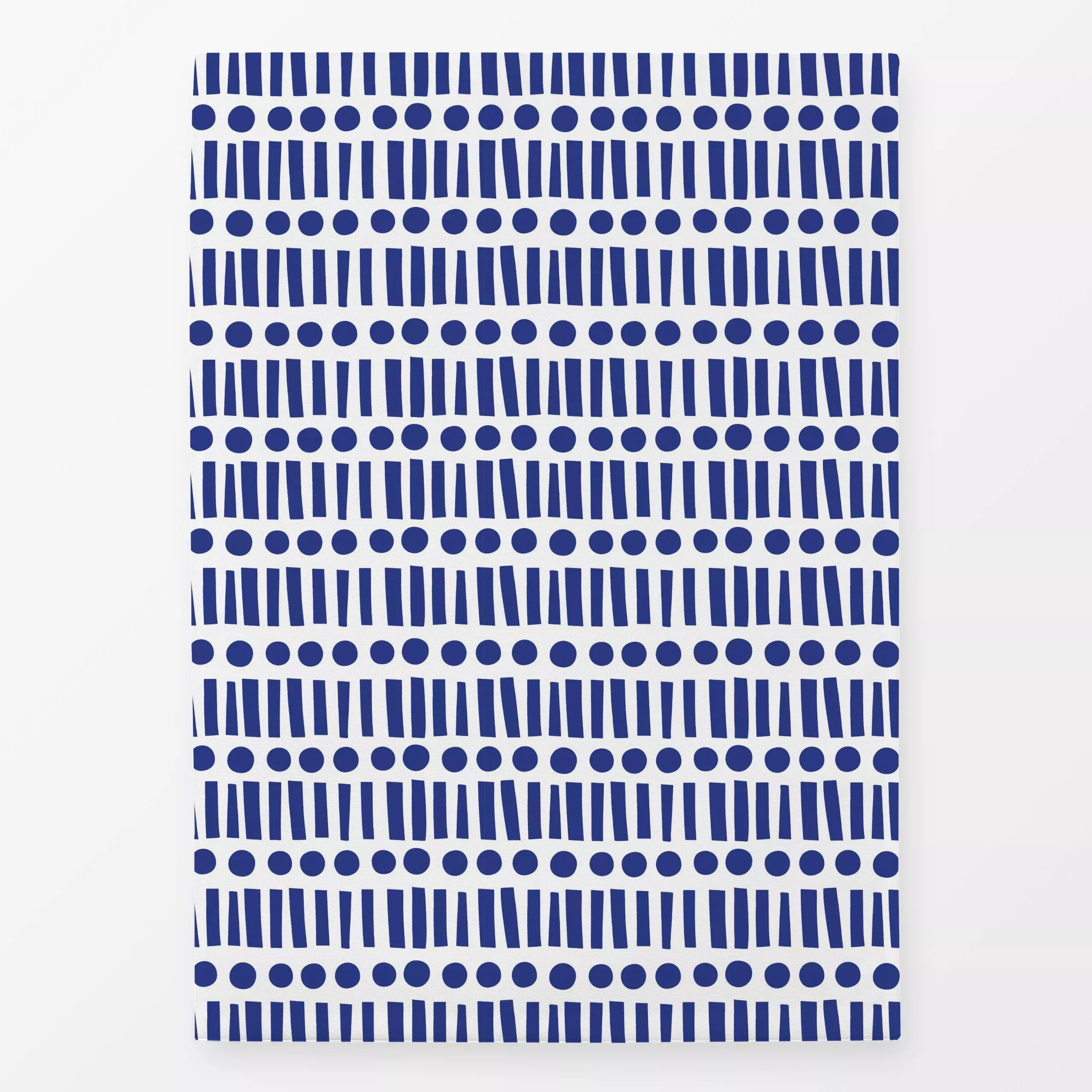 Geschirrtücher Muster Punkte und Streifen - Symbole & Muster - von „Kerstin Ax"; Muster, abstrakt, Punkte, Streifen, Ozean, ...