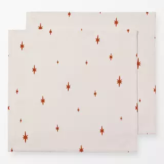 Servietten Little stars | rot