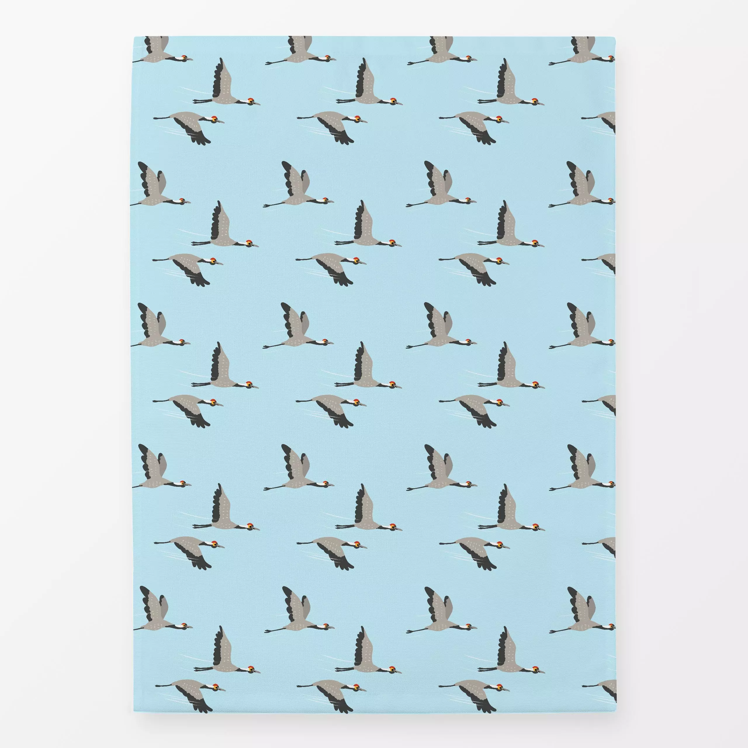 Geschirrtücher Gluecksbringer - Natur & Landschaft, Tiere - von „Julia Reyelt"; Muster, Natur, Blaugrau, Wolken & Himmel, Vo...