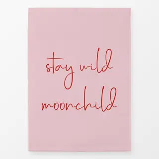 Geschirrtücher Stay Wild Moonchild Rosa