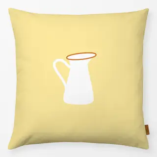 Kissen Milchkanne Yellow