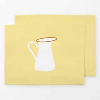 Tischset Milchkanne Yellow