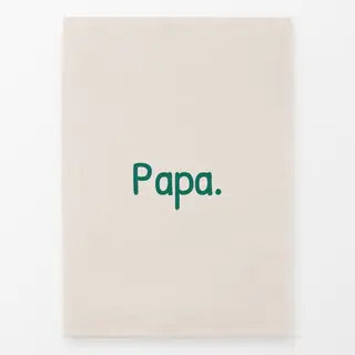 Geschirrtücher Papa beige