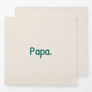 Servietten Papa beige