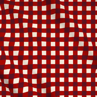 Meterware Karomuster dunkelrot