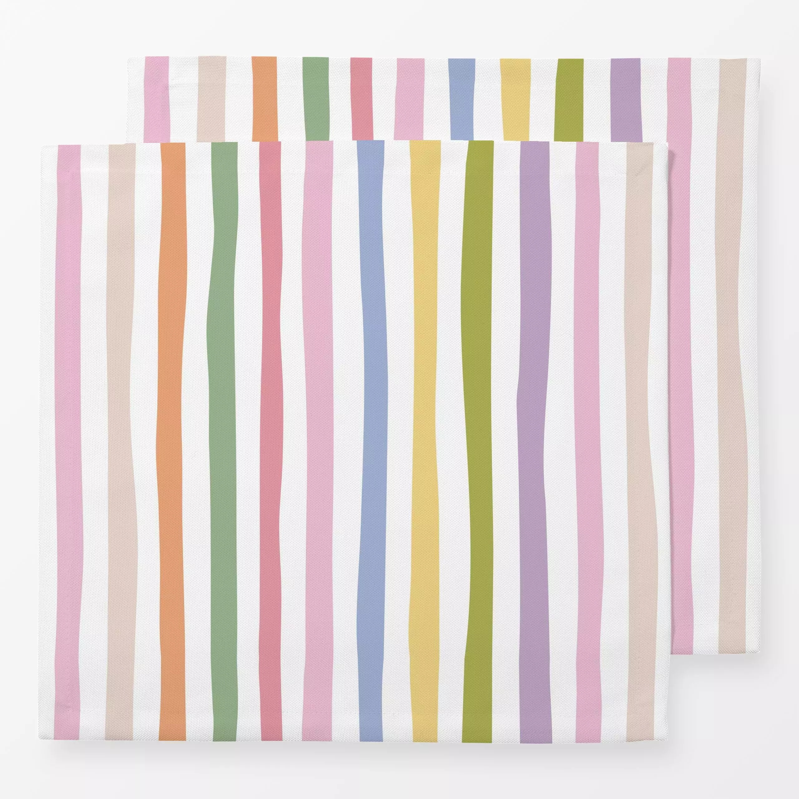 Servietten autumn stripes - Herbst, Kinderzimmer & Motive für Kinder, Symbole & Muster - von „Vivian Hasenclever"; Kinder, L...