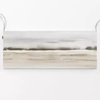 Bankauflage Neutral tones sea waves