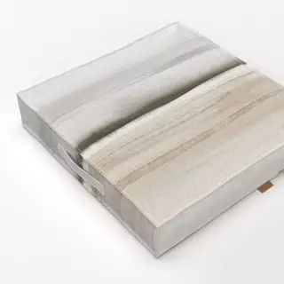 Bodenkissen Neutral tones sea waves