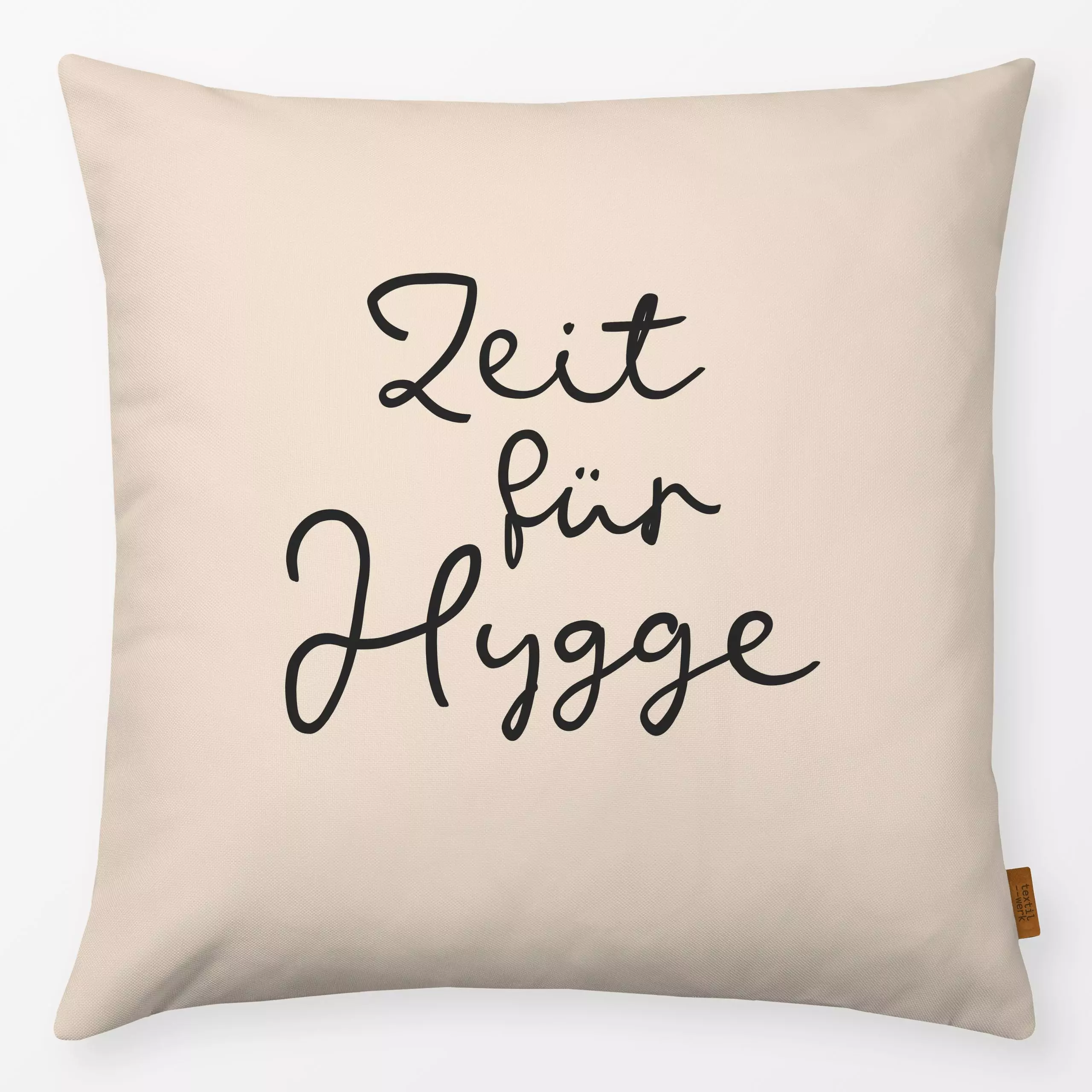 Kissen Zeit Für Hygge - Sprüche & Schriftzüge - von „Studio Kesse"