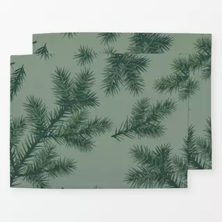 Tischset Tannenzweige