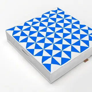 Bodenkissen Sonnenperspektive Muster 2