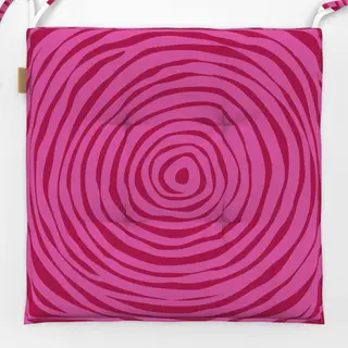 Sitzkissen Circular Fun Pink Rot