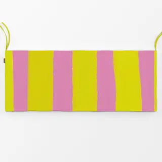 Bankauflage Pinky lemon stripes