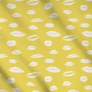 Meterware Kisses Yellow