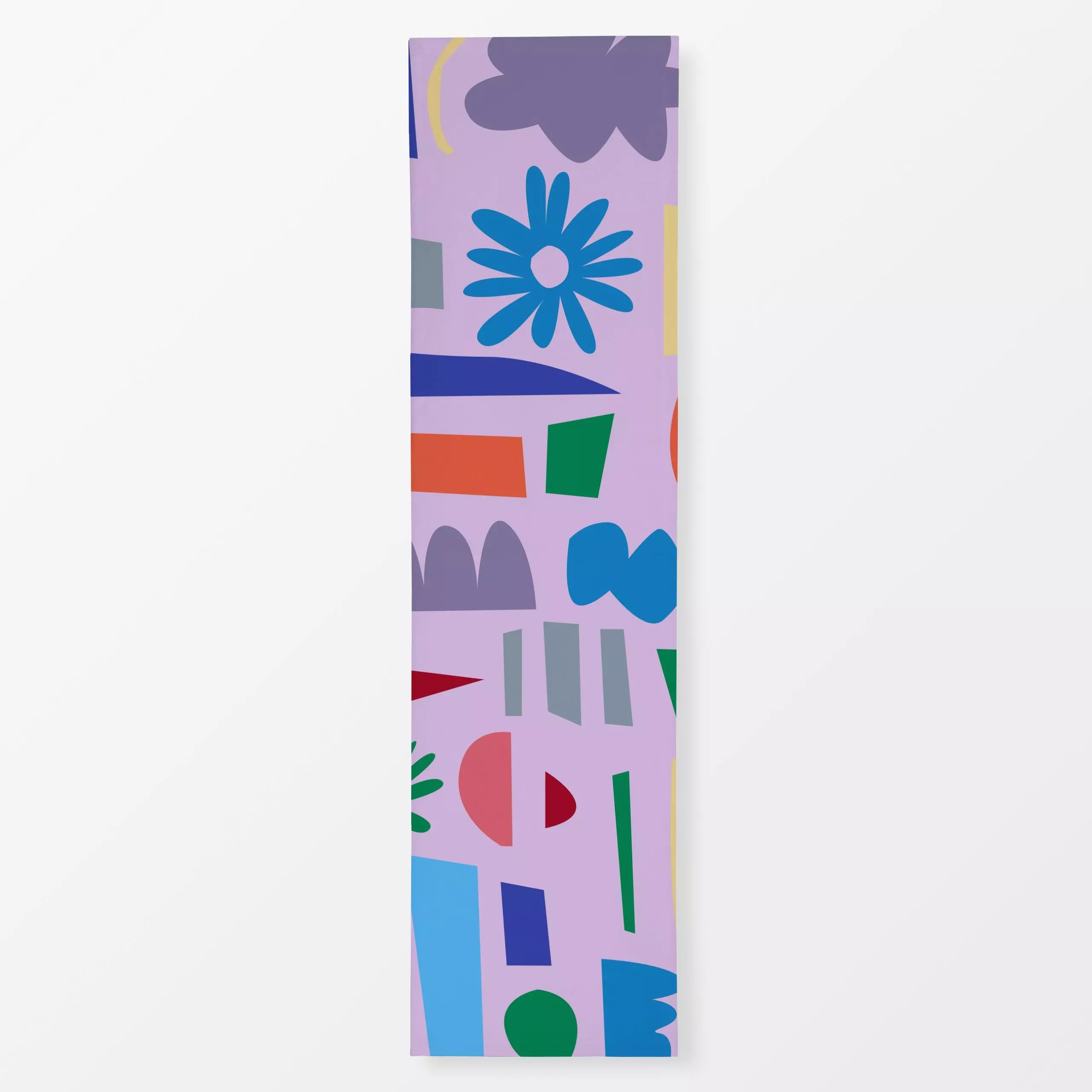 Tischläufer Fröhlich, Blumen, gemustert, fürs Kinderzimmer, Frühling, von Helena Ravenne Illustration & Design