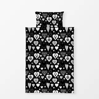 Bettwäsche Christmas Love  Black