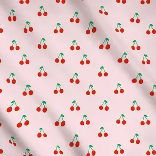 Meterware Picnic Kirsche Rosa