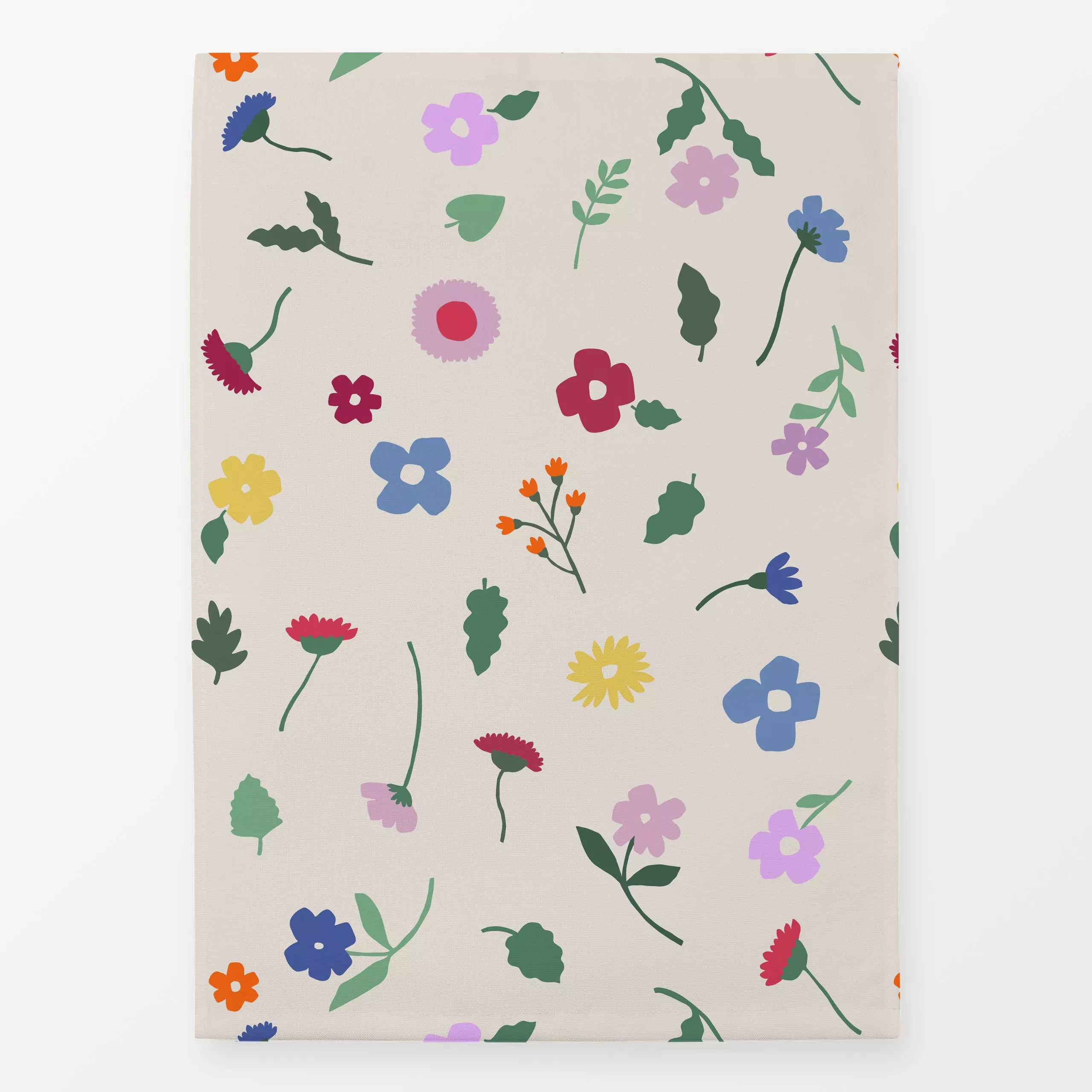 Geschirrtücher Wildblumen bunt - Blumen & Florales, Frühling - von „Studio Kesse"