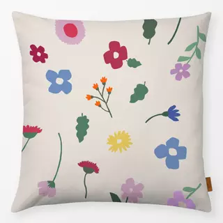Kissen Wildblumen bunt