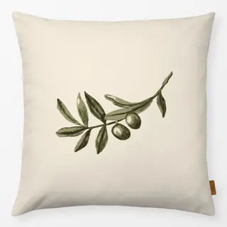 Kissen Mediterranean Olive Branch