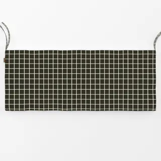 Bankauflage Calm Christmas Grid brown